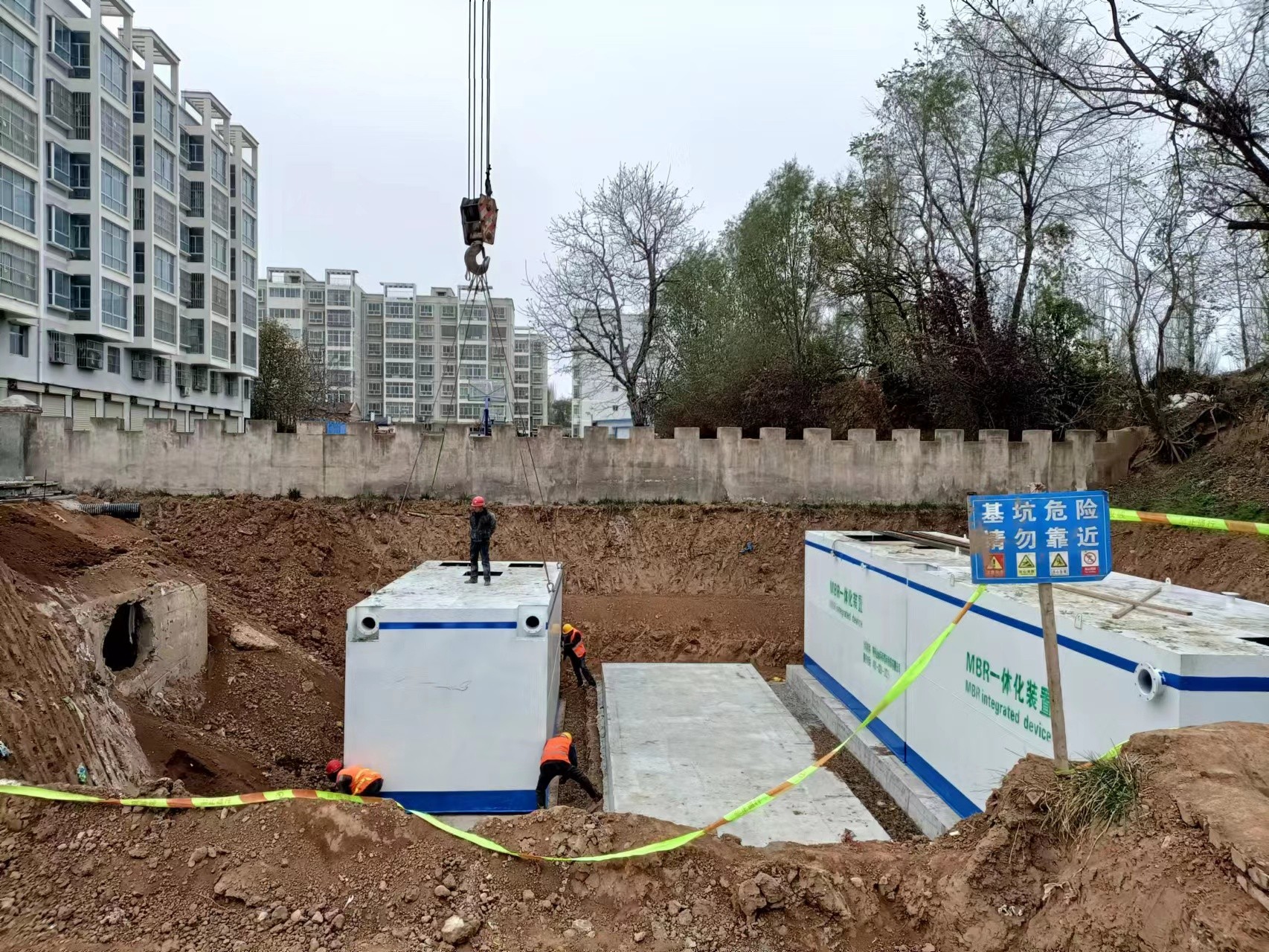 地埋式一體化醫(yī)院污水處理設備